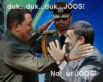 duck... duck... duck... Jews! - No, YOU'RE Jews!