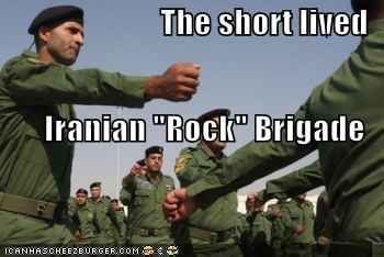 The short-lived Iranian 'Rock' Brigade