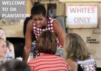 Welcome to the plantation - Whites Only - Sic Semper Tyrannis!