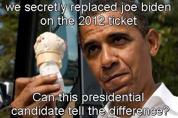 We secretly replaced Joe Biden on the 2012 ticket. Can this presidential candidate tell the difference?