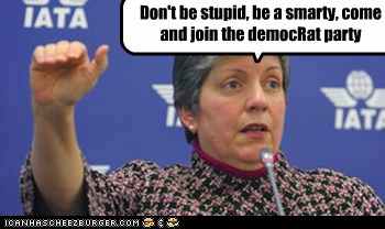 Don't be stupid, be a smarty, come and join the Democrat party